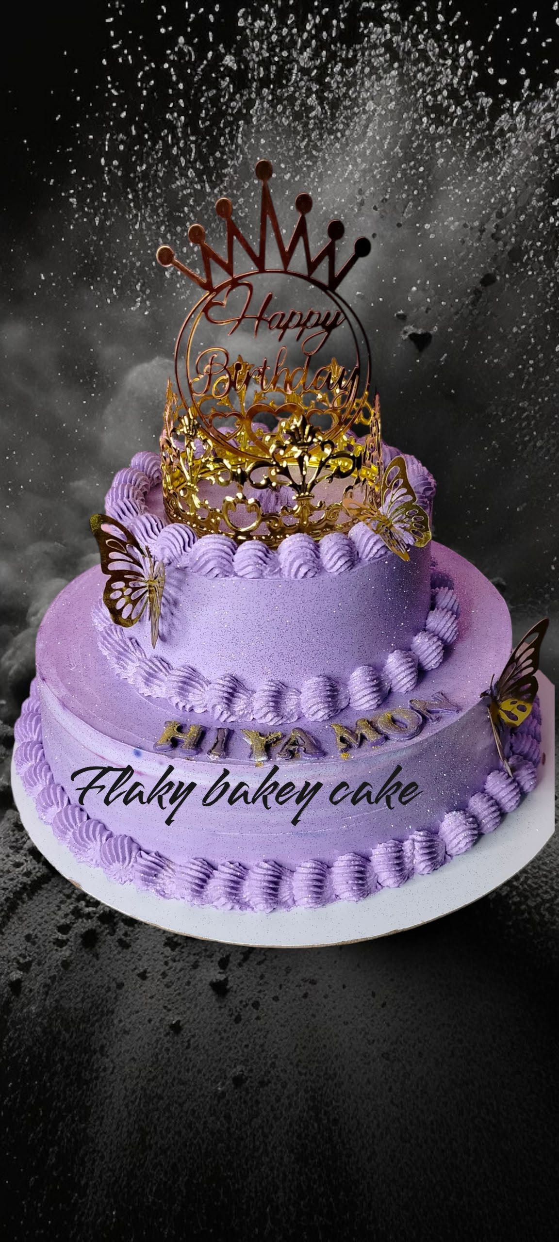 Makeup and cosmetics theme birthday cake — Flaky Bakey custom cakes, Kolkata