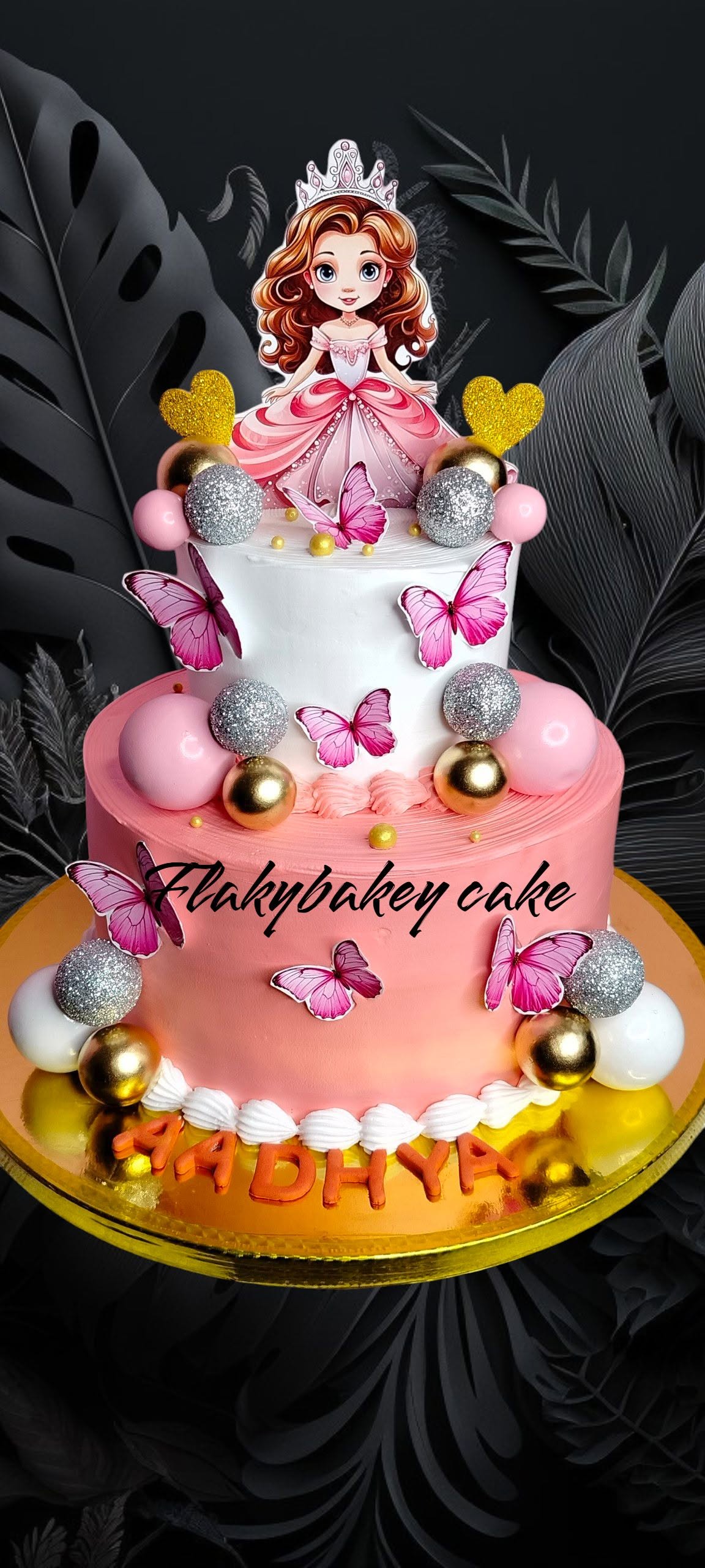Traditional Bengali thali theme birthday cake — Flaky Bakey custom cakes, Kolkata
