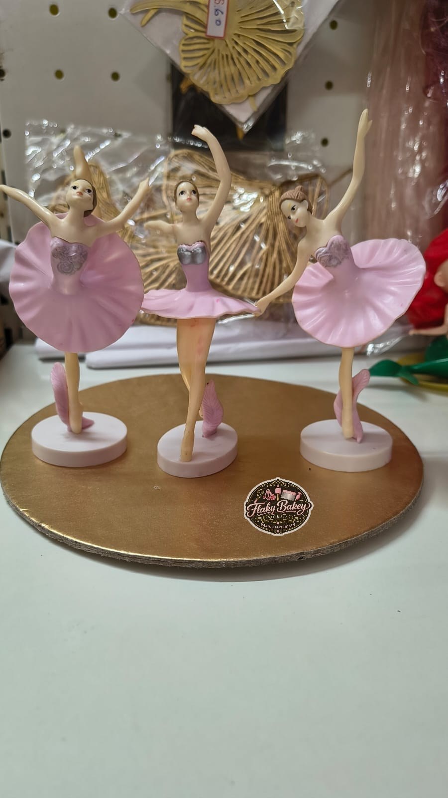 Ballerina cake design toppers — Flaky Bakey cake decorating store, Hatiara Kolkata